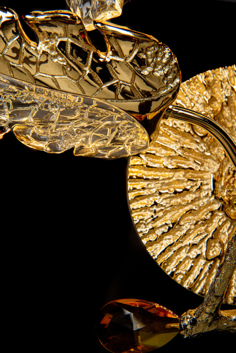 Настенный светильник Leon Olivia LE3037/1W GD