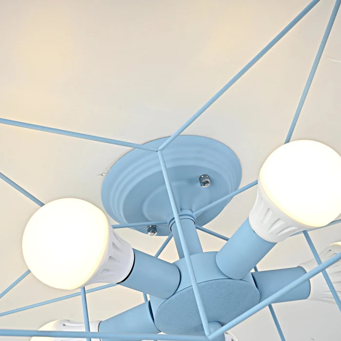 Потолочная люстра ASTERI Blue ImperiumLoft