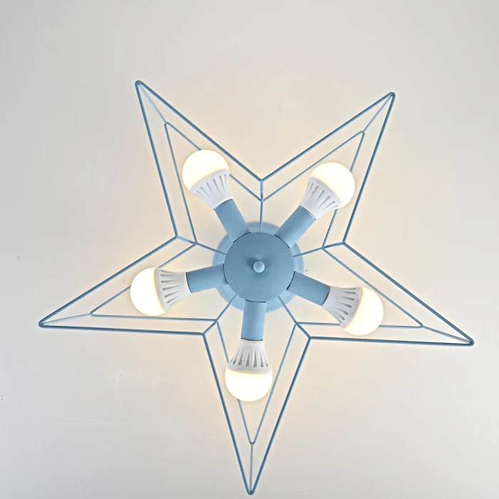 Потолочная люстра ASTERI Blue ImperiumLoft