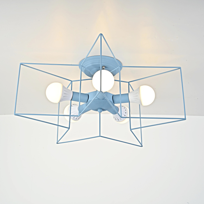 Потолочная люстра ASTERI Blue ImperiumLoft