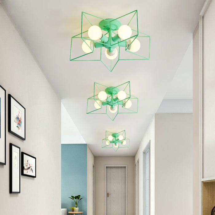 Потолочная люстра ASTERI Blue ImperiumLoft