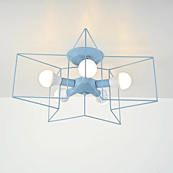 Потолочная люстра ASTERI Blue ImperiumLoft