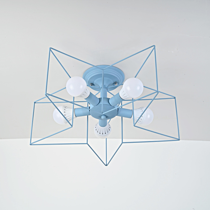 Потолочная люстра ASTERI Blue ImperiumLoft