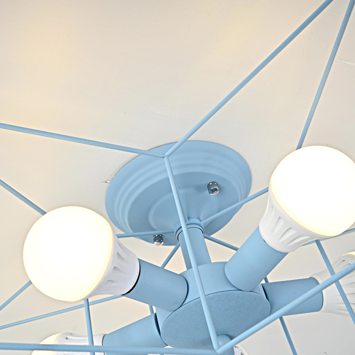 Потолочная люстра ASTERI Blue ImperiumLoft