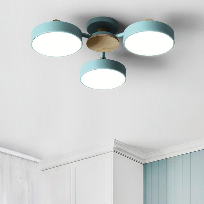 Потолочная люстра MOVE 3 Blue ImperiumLoft