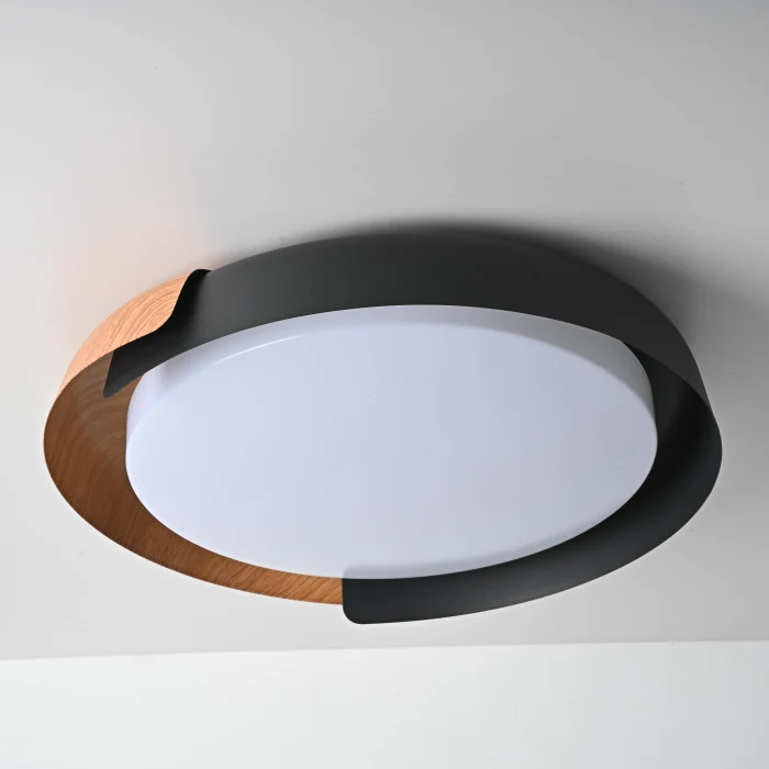 Потолочный светильник ADDA Black/Wood ImperiumLoft