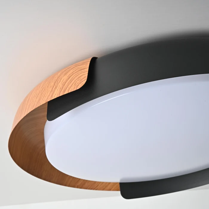 Потолочный светильник ADDA Black/Wood ImperiumLoft