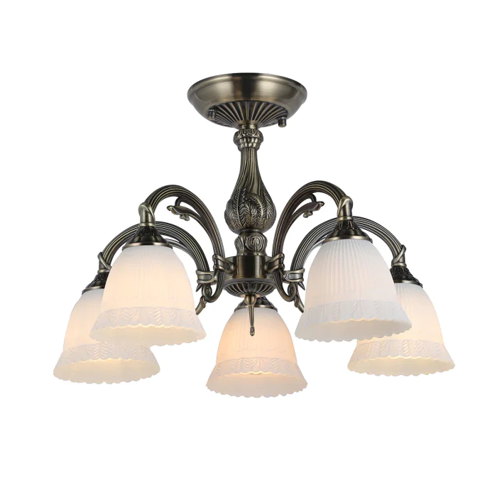Потолочная люстра на штанге VERSAILLES ESCADA 1114/5PL Bronze