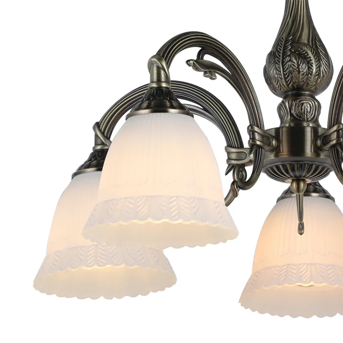 Потолочная люстра на штанге VERSAILLES ESCADA 1114/5PL Bronze