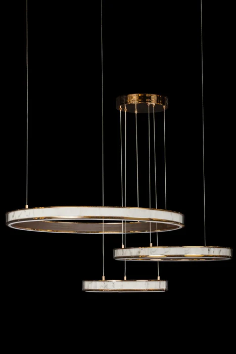 Подвесная люстра Leon Christine LE7702/800-3F Gold