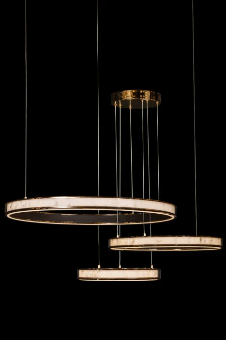 Подвесная люстра Leon Christine LE7702/800-3F Gold