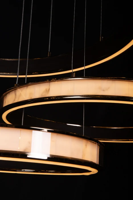 Подвесная люстра Leon Christine LE7702/800-3F Gold