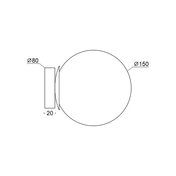 Настенный светильник Ledron YZ-24GY-12
