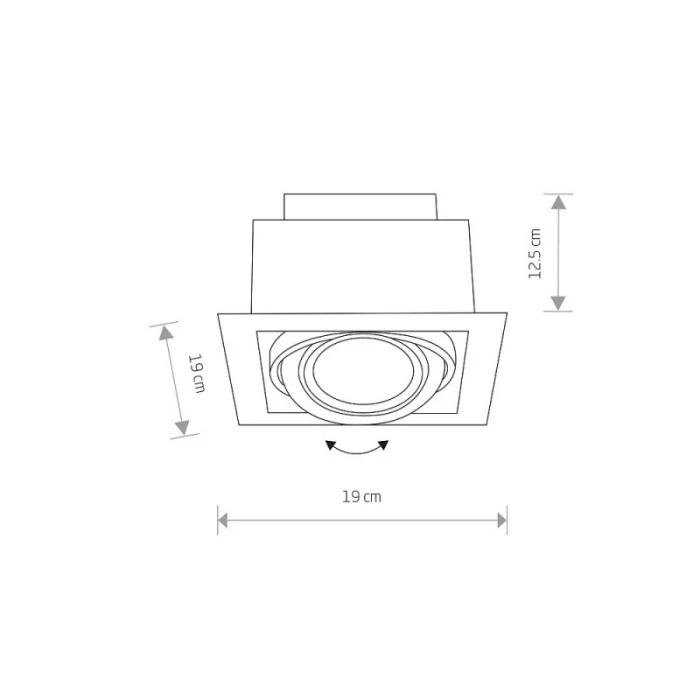 Встраиваемый светильник Nowodvorski Downlight 9575