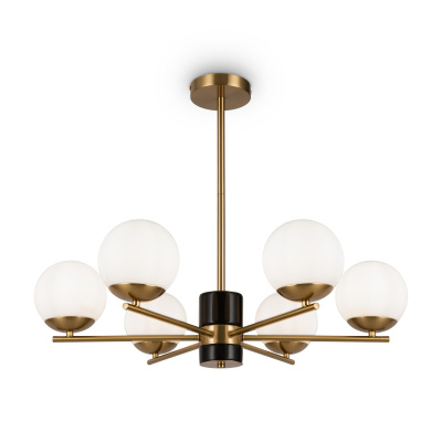 Люстра на штанге Freya Marble FR5230PL-06BS