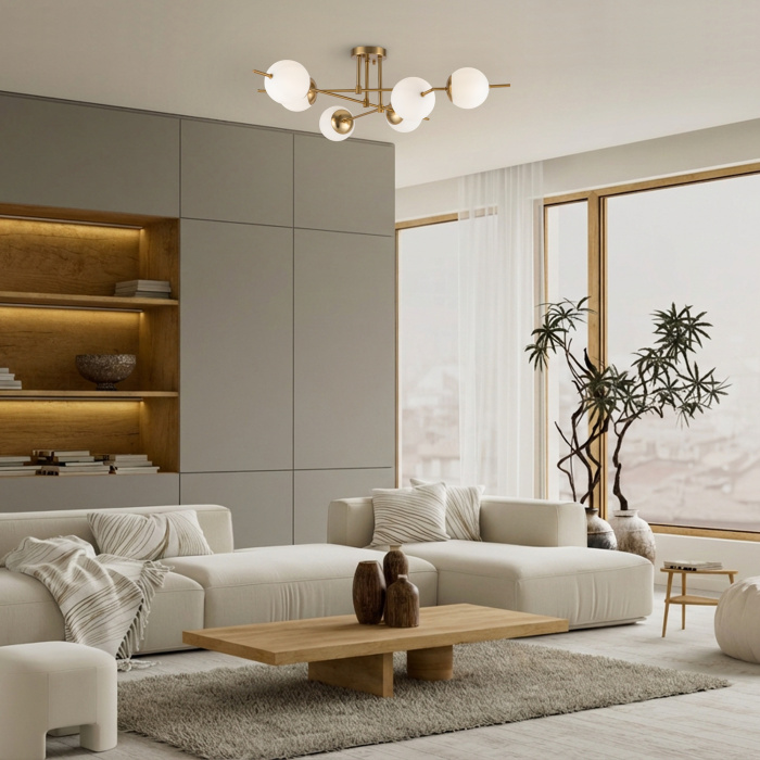 Потолочная люстра Freya Damask FR5205PL-08BS