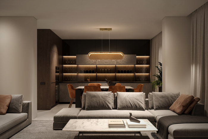 Подвесной светильник Freya Eclat FR6182PL-L18BS