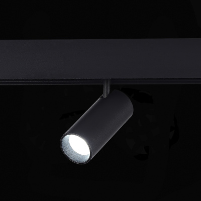 Магнитный трековый светильник SMART Черный LED 1*7W 2700K-6500K 630Lm Ra90 36° IP20 L10 ST375.406.07