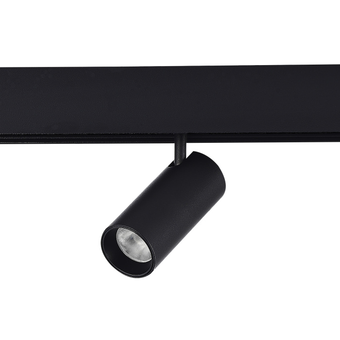 Магнитный трековый светильник SMART Черный LED 1*7W 2700K-6500K 630Lm Ra90 36° IP20 L10 ST375.406.07