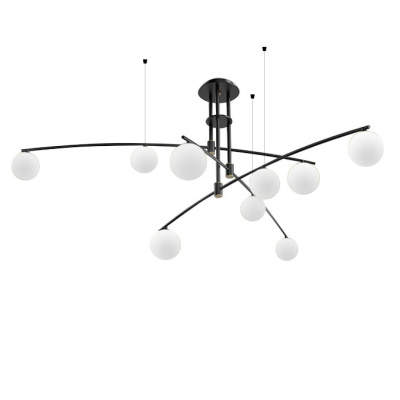 Потолочная люстра Delight Collection 8119P 8119P/9 black