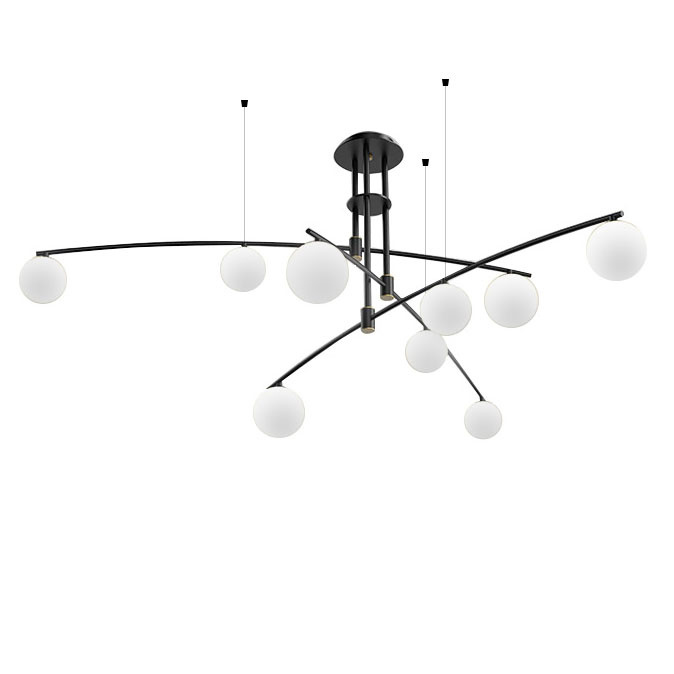 Потолочная люстра Delight Collection 8119P 8119P/9 black