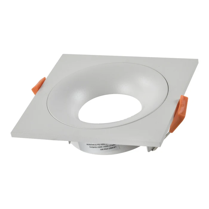 Светильник встраиваемый Белый GU10 1*50W IP44 L100xW100xH40 -V Без ламп ST259.508.01