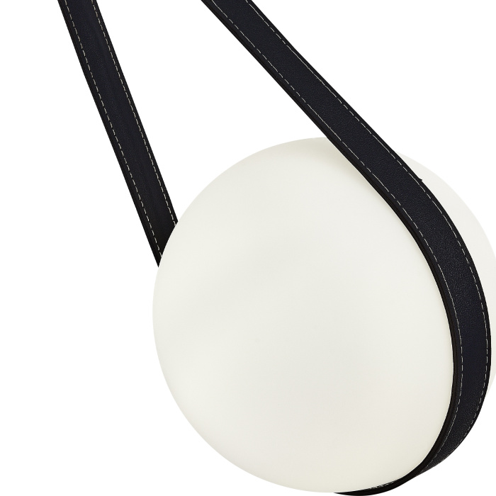 Светильник подвесной ST-Luce Черный/Белый E27 1*60W SL2002.413.01