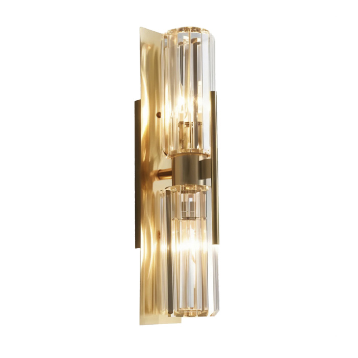 Настенный светильник Delight Collection Wall lamp 88183W/D500 gold/clear