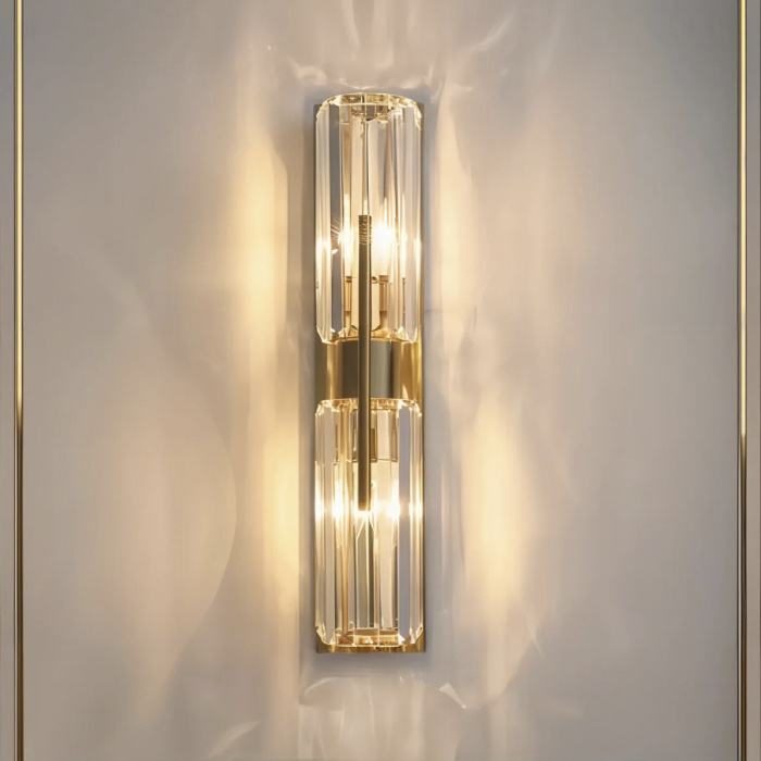 Настенный светильник Delight Collection Wall lamp 88183W/D500 gold/clear