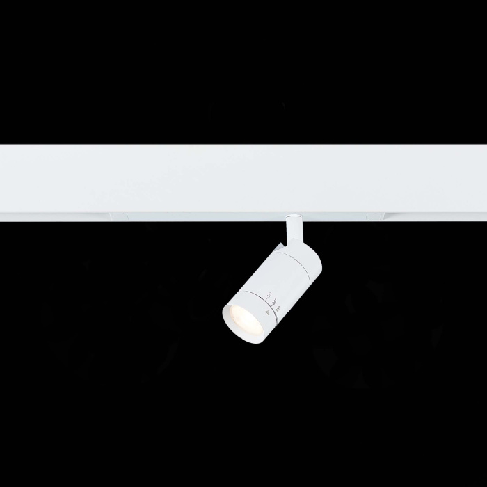 Светильник трековый SMART Zoom Белый LED 1*7W 2700K-6000K 400Lm Ra>90 15-38 IP20 D40xH90 220V ST658.596.07