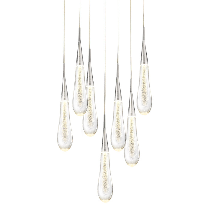 Подвесной светильник Delight Collection Pour DD20591-7 chrome