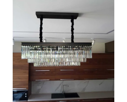 Подвесной светильник 31111/S black+gold Newport