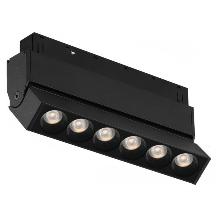 Светильник трековый магнитный поворотный iLedex VISION 4822-003-L120-6W-38DG-3000K-BK