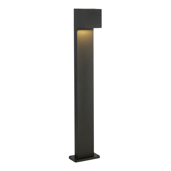 Светильник уличный наземный ST-Luce черный/черный LED 1*12W 2700K SL9513.405.01