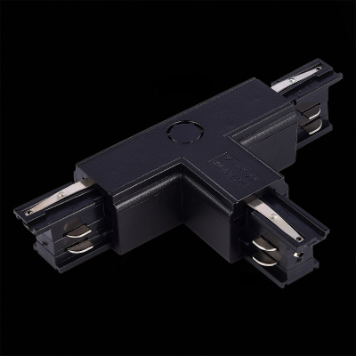 Т-образный токоподвод правый для трехфазного шинопровода ST-Luce Черный ST030.409.16R1