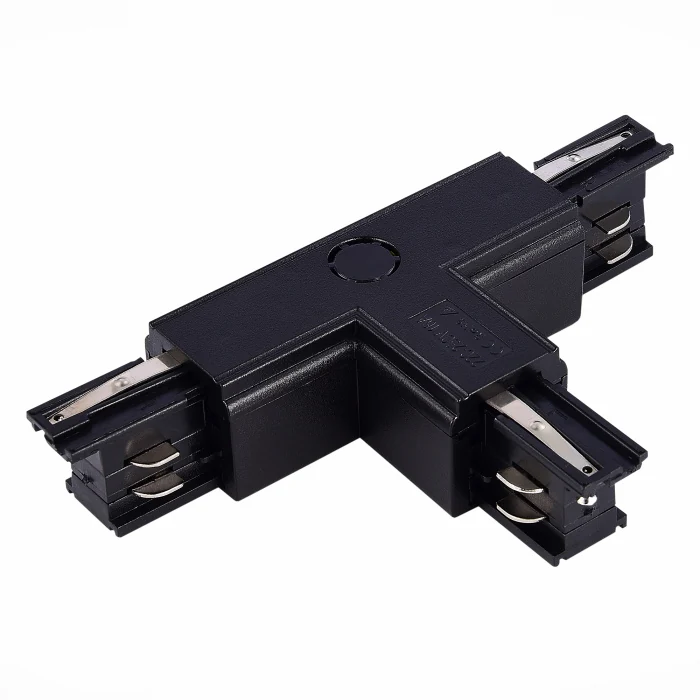 Т-образный токоподвод правый для трехфазного шинопровода ST-Luce Черный ST030.409.16R1