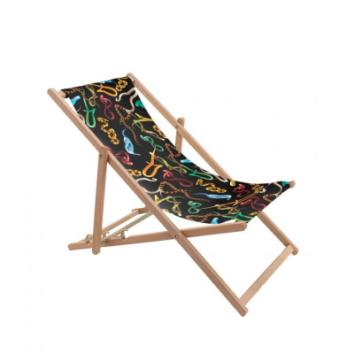 Шезлонг Seletti Toiletpaper Deckchair 16681