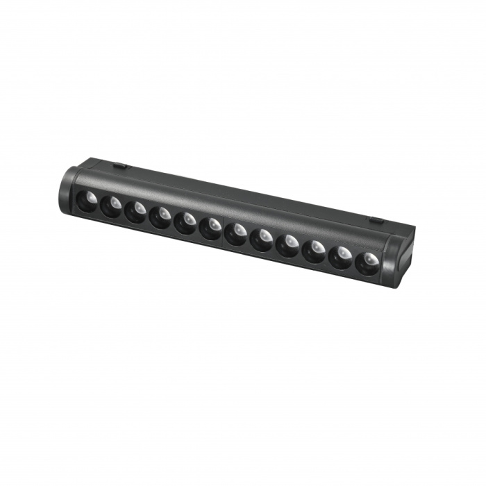 Светильник трековый магнитный поворотный iLedex VISION 4825-041-L209-12W-36DG-3000K-BK