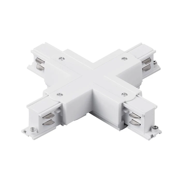 Соединение крестовое с подводом питания к треку 5040xx-(F)/(R) Lightstar Quattro 504146-FR