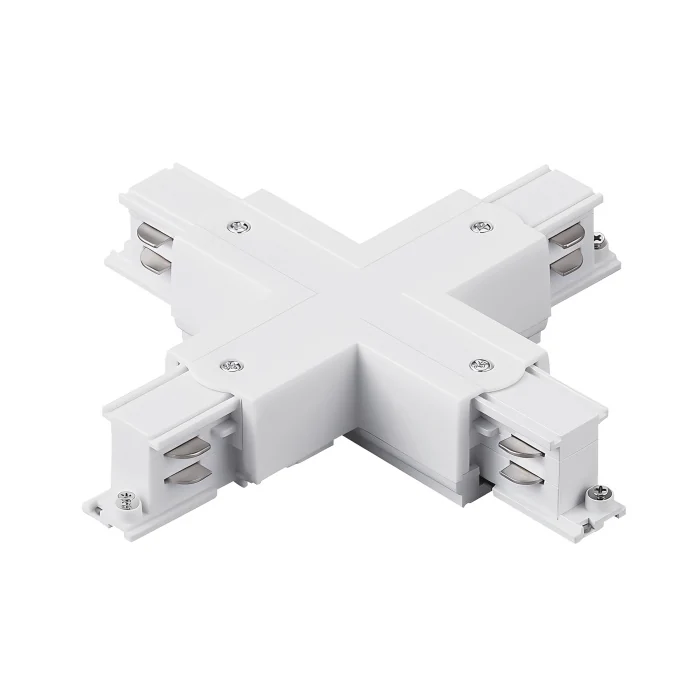 Соединение крестовое с подводом питания к треку 5040xx-(F)/(R) Lightstar Quattro 504146-FR