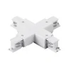 Соединение крестовое с подводом питания к треку 5040xx-(F)/(R) Lightstar Quattro 504146-FR