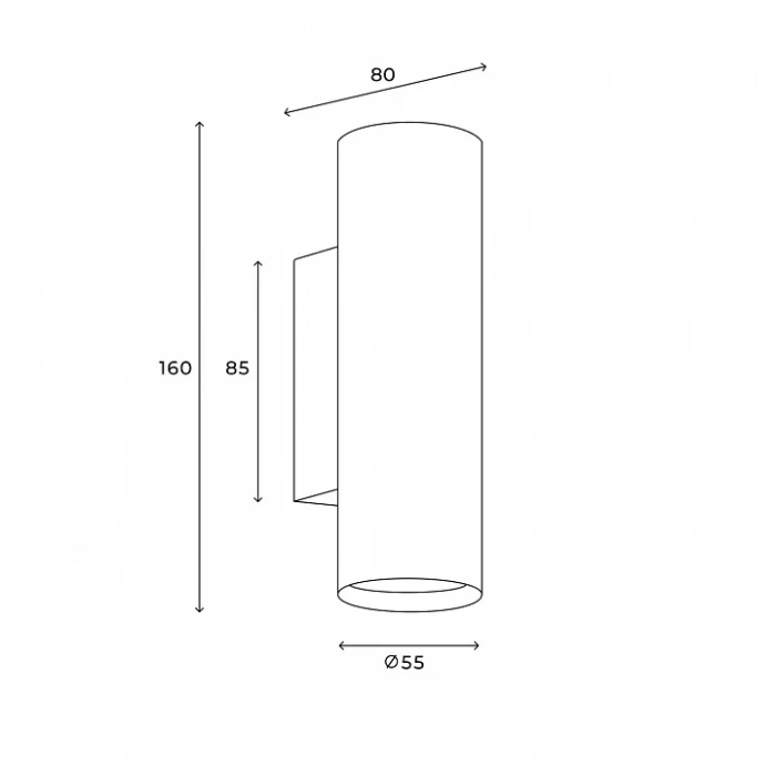 Настенный светильник Hesby Lighting Edge HSBL_0126