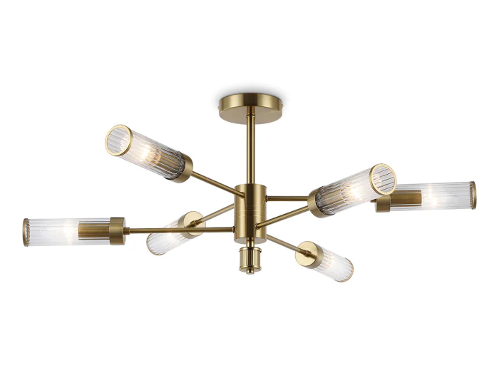 Люстра со стеклянными плафонами на штанге Ambrella light LH55161