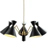 Люстра Crystal Lux JOVEN SP5 GOLD/BLACK