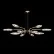 Подвесной светильник Maytoni MOD012CL-12G