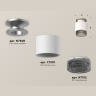 Комплект накладного светильника с композитным хрусталем Ambrella light XS7510102