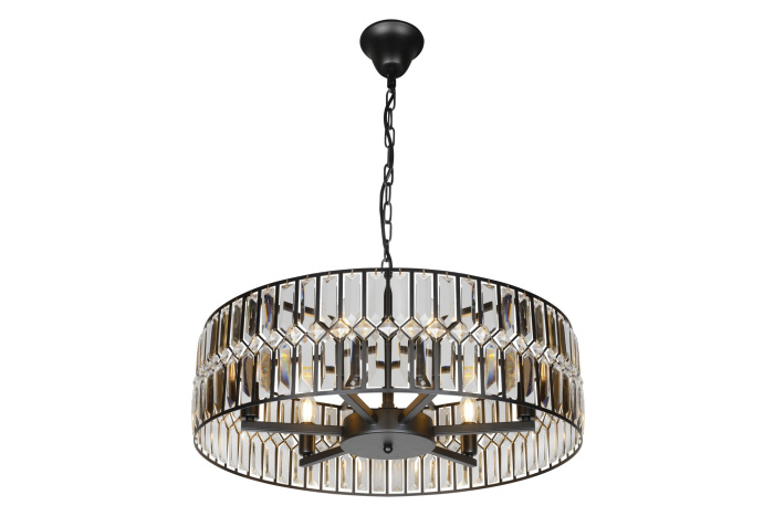 Подвесная люстра iLamp Form 6122-600 Черная