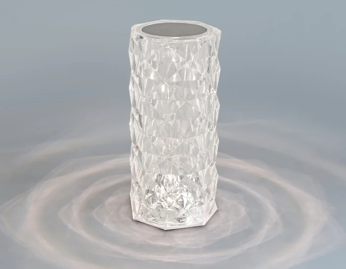 Настольная светодиодная лампа с сенсорным выключателем и встроенной аккумуляторной батареей Ambrella light DE8018