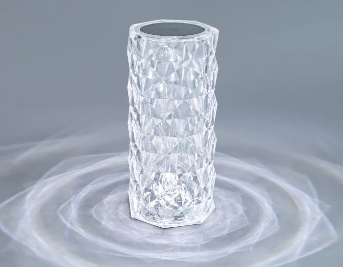 Настольная светодиодная лампа с сенсорным выключателем и встроенной аккумуляторной батареей Ambrella light DE8018