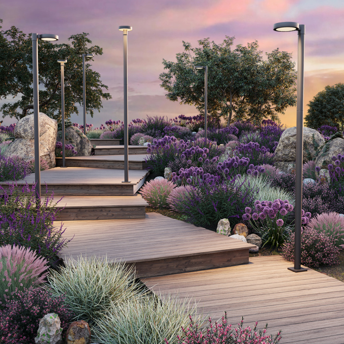 Садово-парковый светильник Maytoni Dion O472H-L50GF3K